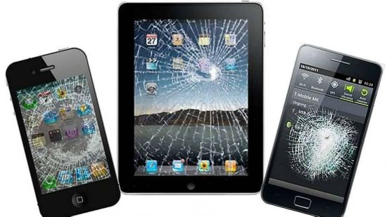 Troca de tela/toucscreen tablets e smartphones